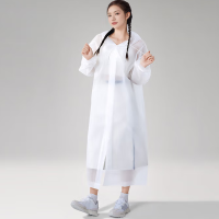 一次性雨衣150g加厚成人便携雨衣 白色 1件