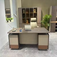 LT 蓝天家具现代简约双柜办公桌2000*900*760 星耀色1张