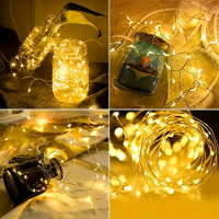 led灯串铜线灯-[0.7米114灯独立装]暖色款[快闪/慢闪/常亮可开关]