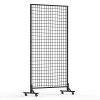 折叠网格作品展示架黑色单片1800*1200mm[五片连接款]1套