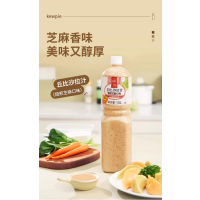 丘比沙拉汁蘸料凉拌家用大瓶装蔬菜沙拉酱酱料- 丘比焙煎芝麻沙拉汁1.5L