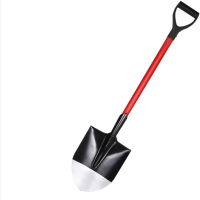 铁质长锹抢险救援消防铲(尖头) 1把