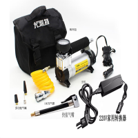 车载充气泵 一米气管带快接气嘴+家用220V转换器 1台