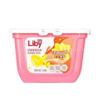 立白小苍兰洗衣凝珠持久留香香氛柔顺浓缩洗衣液祛味清新速溶洁净34粒(1盒)