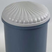 禧仕龙 T-3070 圆形脚踏垃圾桶10L+手提内桶 1个