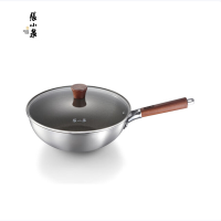 张小泉有钛304钢盾炒锅C32560100 32cm 1个