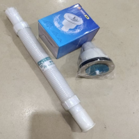 小便池下水管 不锈钢下水 60cm水管 1套