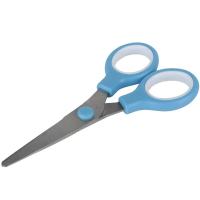 得力6007剪刀儿童圆头剪刀 安全剪 手工剪刀(1把)