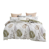 梦洁家纺纯棉印花四件套(扶苏)(被套200*230cm/ 床单230*250cm/ 枕套48*74cm) 1套