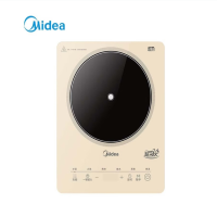 美的(Midea)2200W大功率家用多档调节 爆炒一体 干烧保护 微晶玻璃面板电磁炉 MC-22TA01 1台