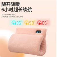 彩虹(RAINBOW)发热暖手宝取暖恒温数显发热垫3秒速热女生暖肚子神器可水洗 1713 粉色
