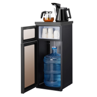 美菱 茶吧机 立式下置桶装水家用温热饮水机MY-C18 1台