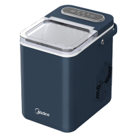 美的(Midea)家用全自动小型 迷你宿舍小功率12KG制冰机 MBJ-12D17ED