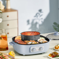 九阳 多功能烤涮一体锅电火锅电煮锅煎烤锅 HG20-G581 1台