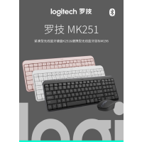 罗技(Logitech)MK251无线蓝牙键盘鼠标套装 数字键盘99键黑色键鼠套装(K251键盘+M196鼠标)