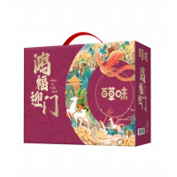 百草味坚果礼盒 坚果炒货休闲零食大礼包 鸿福迎门 3082g/盒 1盒