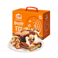 沃隆坚果礼盒 混合零食干果 每日坚果惠享款 750g 1盒