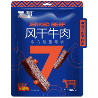 蒙都风干牛肉干内蒙古特产手撕独立包装即食健身能量清真零食香辣味 250g(1袋)