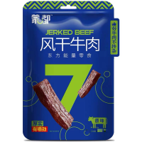 蒙都风干牛肉干内蒙古特产手撕独立包装即食健身能量清真零食原味250g(1袋)