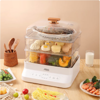 爱仕达 家用15L大容量不锈钢三层可视多功能电蒸锅 AZ-F36E903 1台