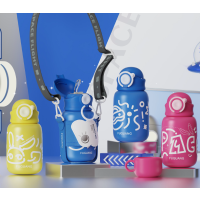 富光星际儿童保温水杯保温杯不锈钢FGZ2328-550 颜色随机 1个