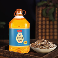 裕道府食用油家庭炒菜 葵花籽油(压榨一级) 5L/桶 1桶