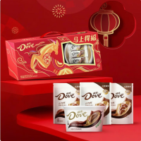 德芙巧克力礼盒 马上得福巧克力新春分享装 504g