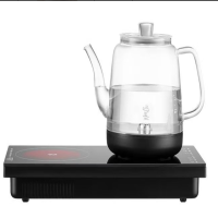 鸣盏 MZ171全自动底部上水电热烧水壶茶台嵌入式电陶炉双用煮茶器 1L 1套