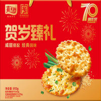 嘉士利 薄脆贺岁臻礼盒 813g 1盒