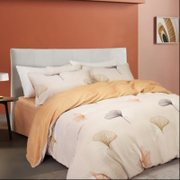 水星家纺三生有杏暖绒四件套180cm×200cm(1套)