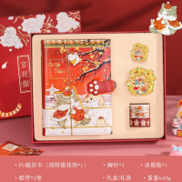 PU磁扣本 徽章 冰箱贴 胶带 礼盒 1套