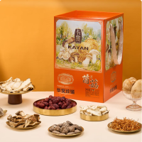 卡宴(KAUN)华堂珍馐山珍干货礼盒1000g 1盒