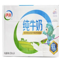 伊利纯牛奶纯牛奶年货礼盒250ml*24盒/箱整箱(新老包装随机发货)1箱