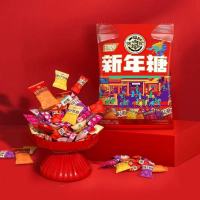 徐福记混合口味新年糖袋装308g(1袋)