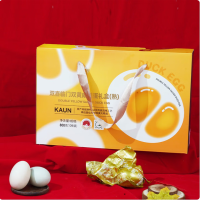 卡宴(KAUN)双喜临门双黄咸鸭蛋礼盒80g*10枚 1盒