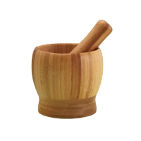 天然楠竹捣蒜罐-[中号]