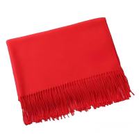 企业年会活动红色围巾大斜纹190*64cm/条 1条