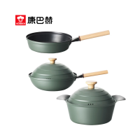 康巴赫爱格蒙特(三件套)煎锅26cm/汤锅26cm/炒锅32cm KMT3A 1套