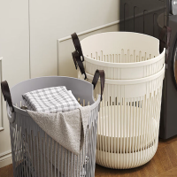 脏衣篓家用脏衣服收纳筐娃娃收纳桶卫生间浴室宿舍高颜值脏衣篮子(颜色随机)1个