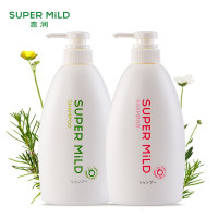 惠润(SUPER MILD)柔净洗发水600ml*2瓶装(鲜花/绿野芳香各1瓶)