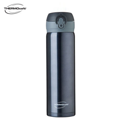 膳魔师(THERMOS) 304不锈钢凯菲保温杯 480ml CSYT-500 灰色