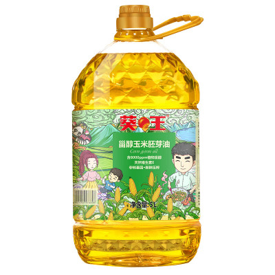 葵王甾醇玉米胚芽油 5L 家庭桶装食用植物油