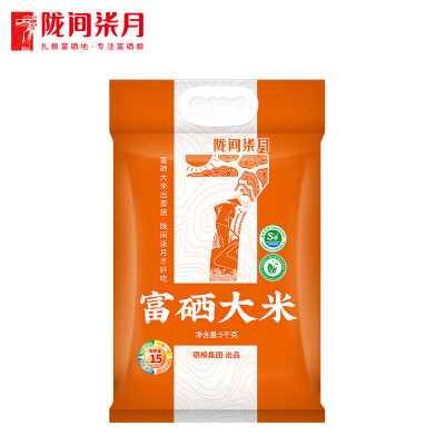 陇间柒月 六月富硒大米 5kg