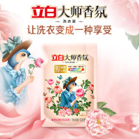 立白 大师香氛洗衣液持久留香玫瑰花香 500g袋装 补充装