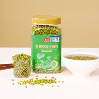 燕之坊 有机草原小绿豆(罐装1kg 定量装)