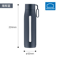 乐扣乐扣(LOCK&LOCK) 家用品塑玻杯蓝350mL LLG595DBLU