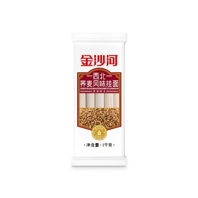 金沙河 西北荞麦挂面 荞麦风味挂面1kg/袋