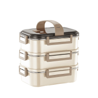 304不锈钢 饭盒 三层 /个