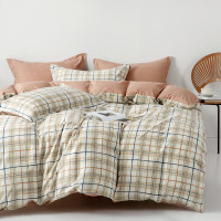 無印良品全棉印花四件套-简单生活 MUJI-TJ24-06