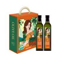 恩纳尔特级初榨橄榄油雅致经典礼盒500ml*2/盒